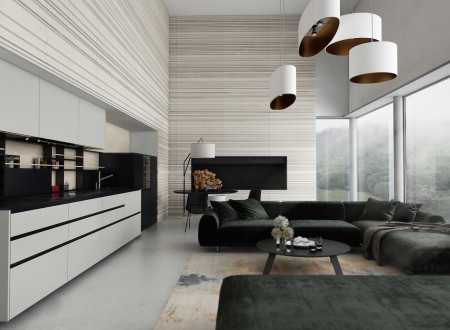 Гипсовая 3D панель ArtDeco Lines interior